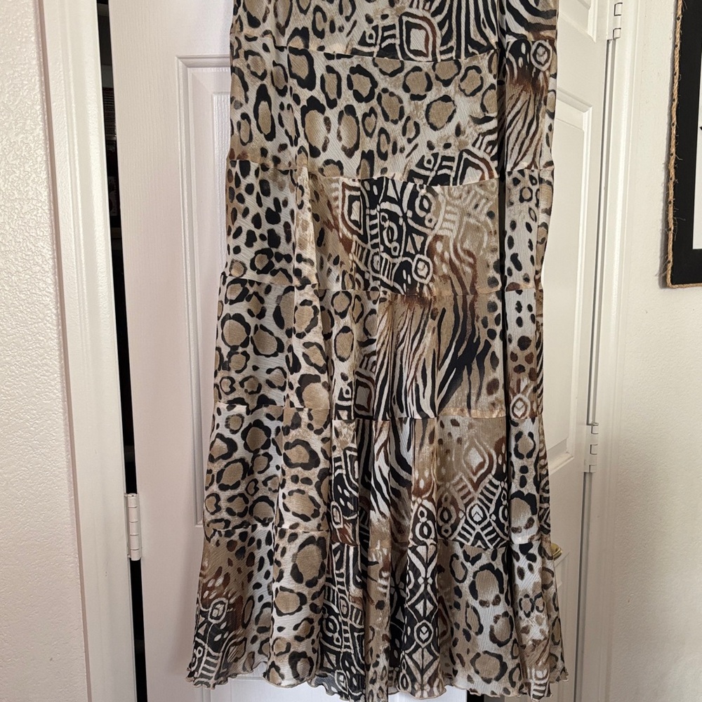 Animal Print Women's Skirt